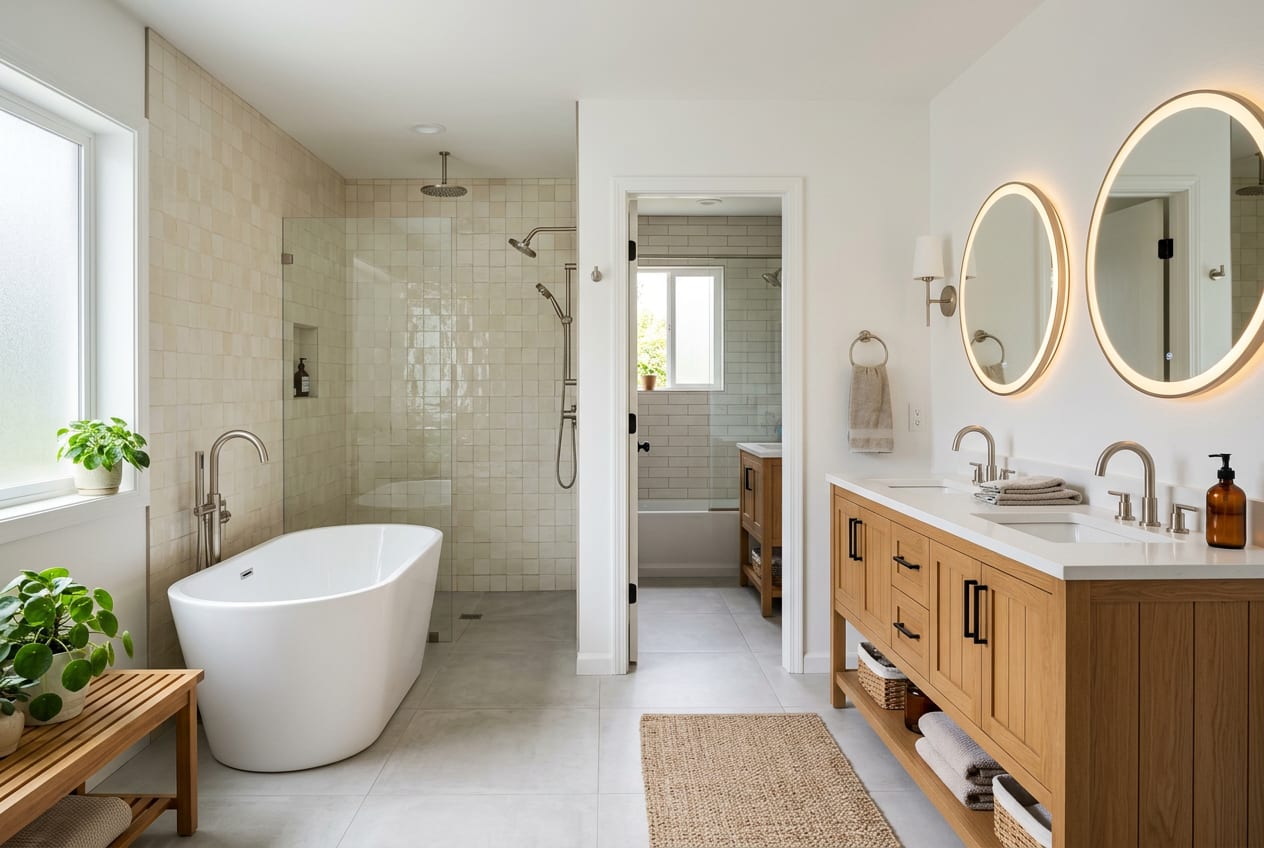 Ortiz Bathroom Remodeling Co, bathroom remodeling in Algona, completed project 1
