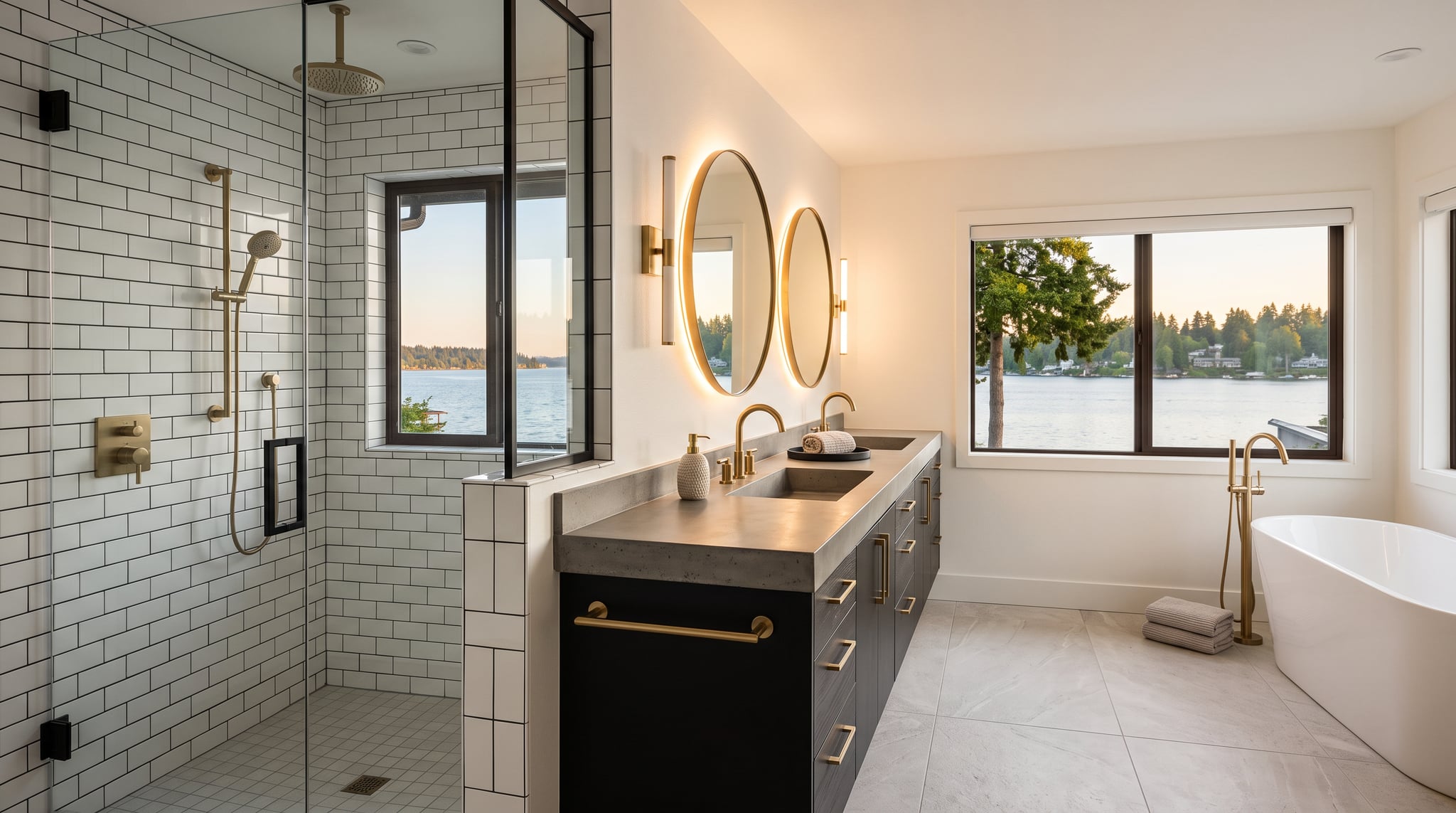 Ortiz Bathroom Remodeling Co, bathroom remodeling in Algona, finished project